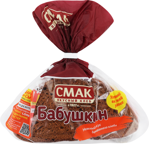 

Хлеб Смак Бабушкин в нарезке 300 г