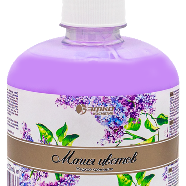 Жидкое крем-мыло МАГИЯ ЦВЕТОВ Сирень, 500г