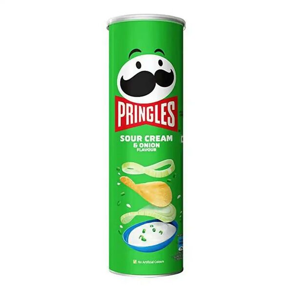 Чипсы картофельные Pringles сметана и лук
