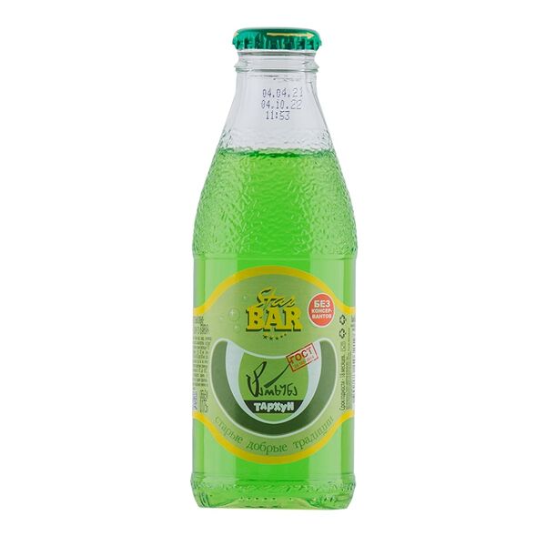 Напиток Star-Bar безалкогольный сильногазированный Тархун 0.175 л стеклянная бутылка Россия