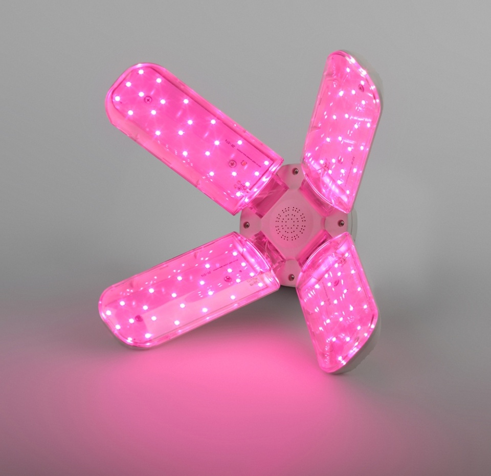 

Фитолампа для растений светодиодная 4-х лепестковая, «Эра», 36 Вт, Китай