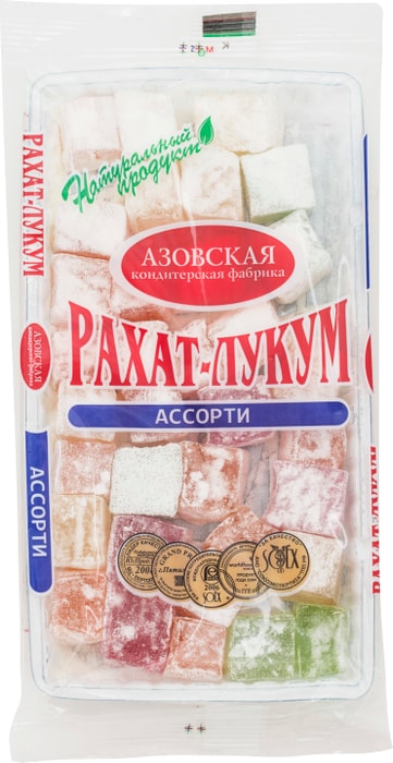 

Рахат-Лукум Азовская кондитерская фабрика Ассорти 200 г