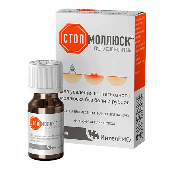 Стопмоллюск р-р д/местого и наруж.прим.5мл №1