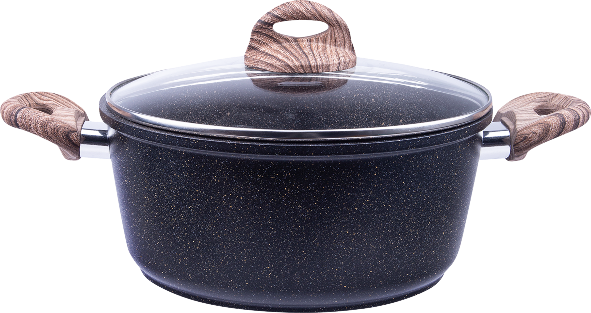 

Кастрюля Homeclub Terra, литая, антипригарное покрытие, стеклянная крышка, 3.3 л