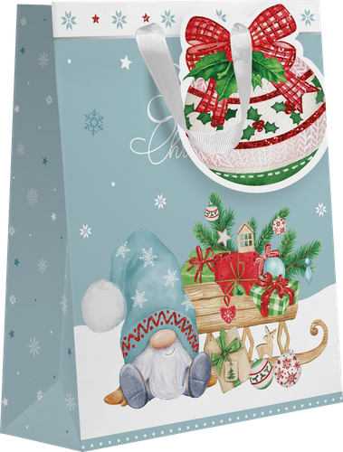 

Пакет подарочный Сканди, 22,7х18х10см, премиум, Арт. MА, в ассортименте