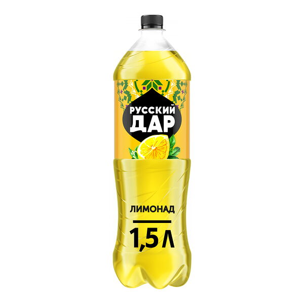 Газированный напиток Лимонад Русский Дар 1.5л