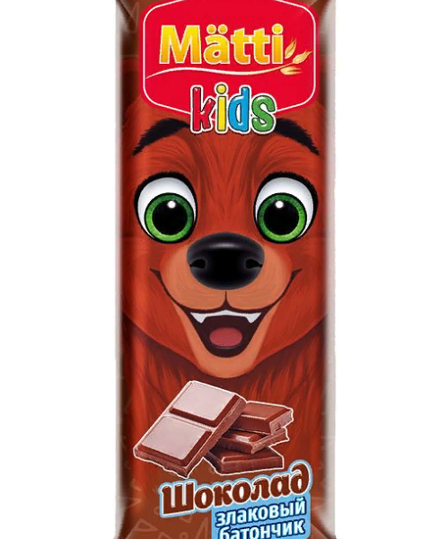 Батончик злаковый Matti шоколад