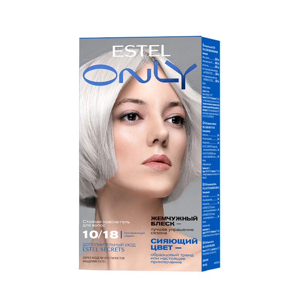 Краска для волос ESTEL ONLY 10/18 Прозрачный намек 145 мл