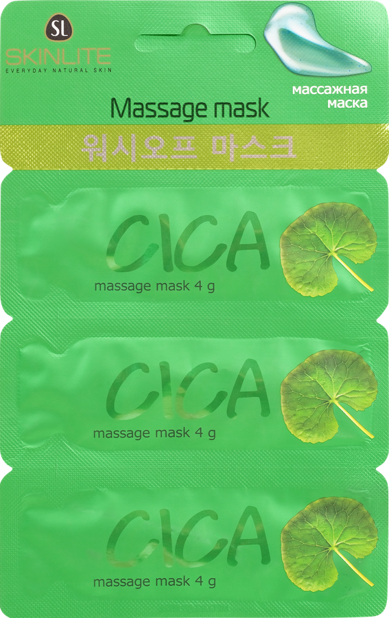 

Маска для лица Skinlite Центелла массажная 12 г