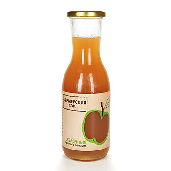 Сок яблочный прямого отжима 