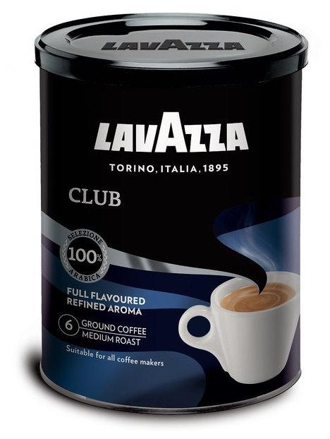 

Кофе молотый LavAzza Club 250 г
