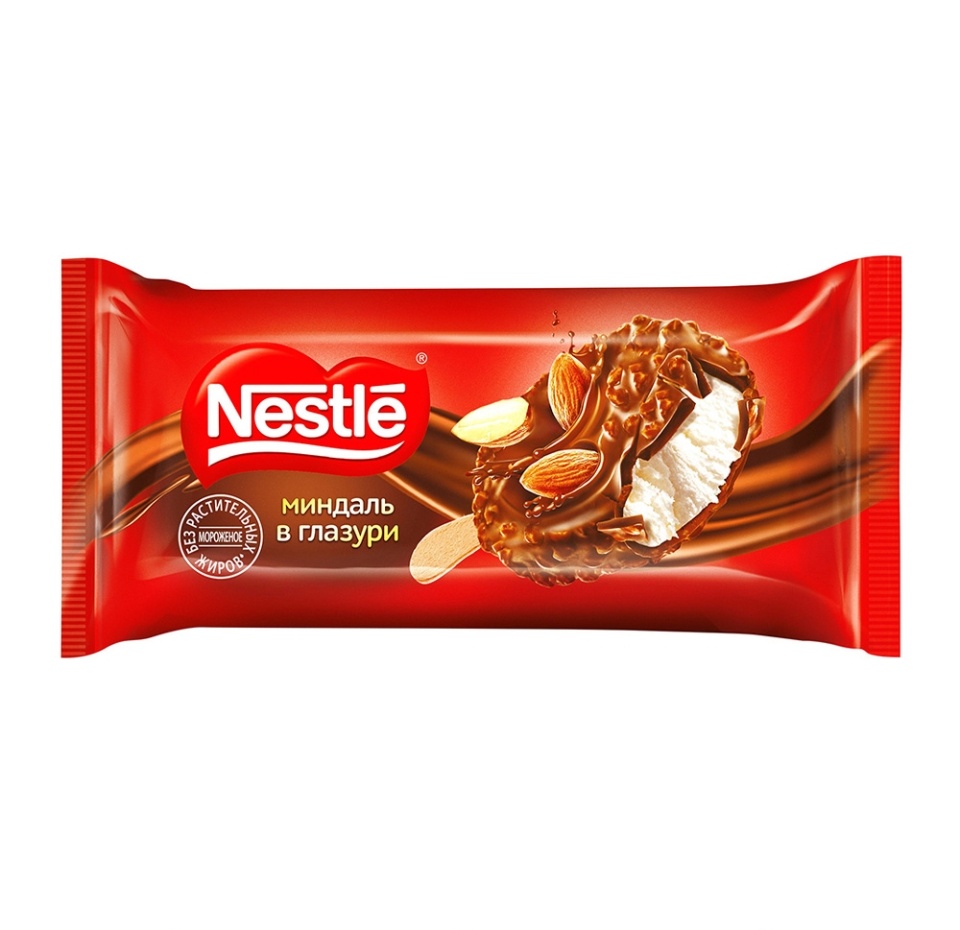 

Мороженое Nestle Миндаль в глазури эскимо 59 г