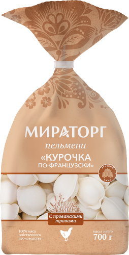 Пельмени Мираторг Курочка по-французски, 700 г