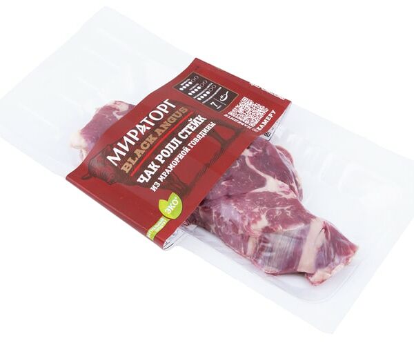 Стейк Мираторг Чак Ролл из мраморной говядины 280г