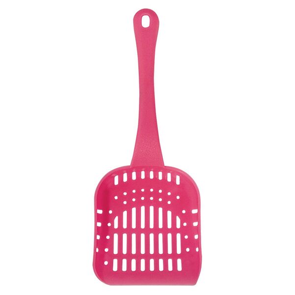 Совок Gamma для кошачьих туалетов красный