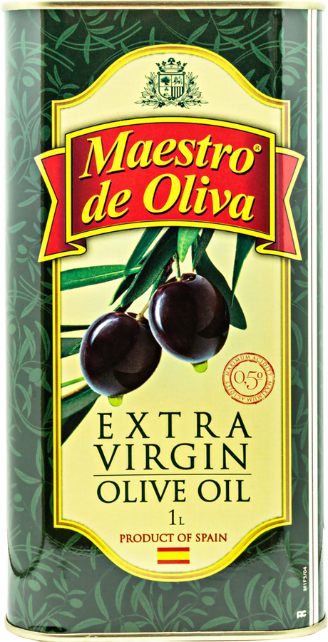 

Масло оливковое Maestro de Oliva Extra Virgin, 1000 мл