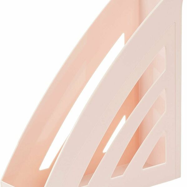 Лоток вертикальный Комус Ницца 90мм розовый