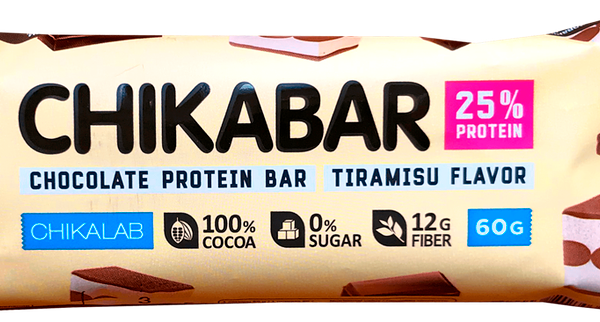 Батончик глазированный Chikalab с начинкой Тирамису