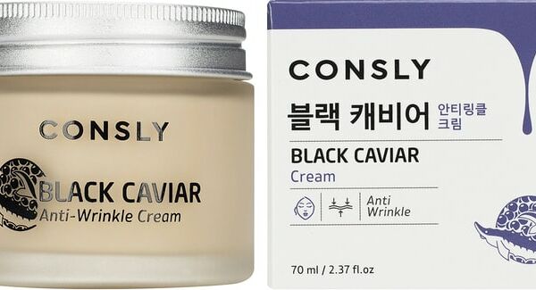 Крем для лица Consly с экстрактом черной икры 70мл