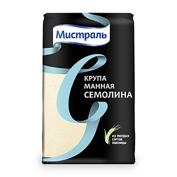 Крупа манная Мистраль Семолина 450г