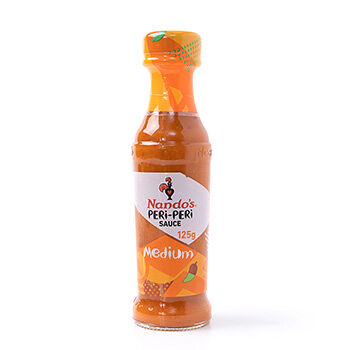 Соус чили Peri-Peri средней остроты (без сахара, глютена), Nando's, 125 г, ЮАР