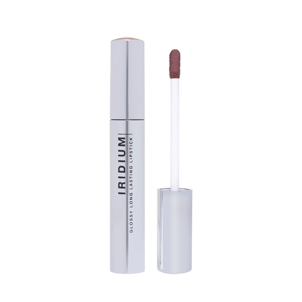Помада для губ глянцевая стойкая Influence Beauty Iridium Long Lasting Lipstick т.02 Холодный пепельно-розовый нюд 3 мл