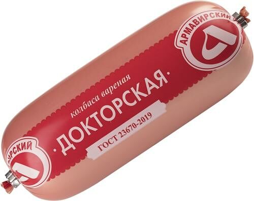 Колбаса вареная Армавирский мясокомбинат Докторская ГОСТ вес