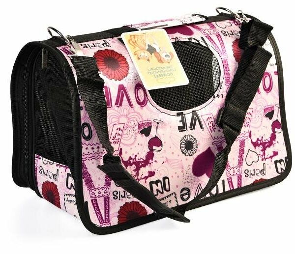 Сумка-переноска HOMEPET Париж, 37х19х23 см