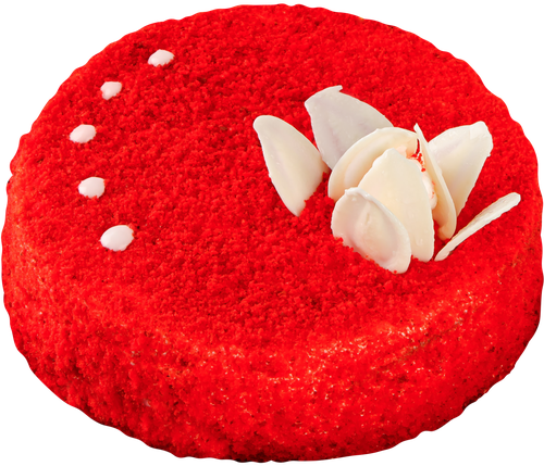 

Торт Миндаль Красный бархат 800 г