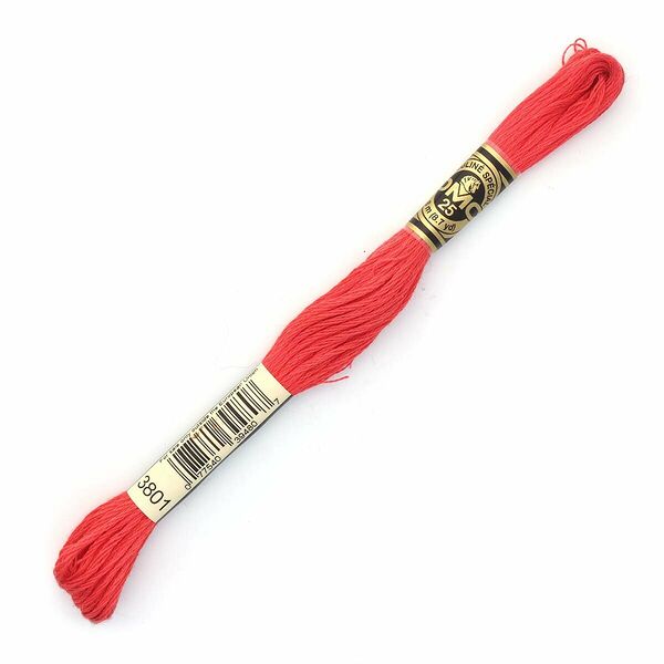 Мулине DMC 117, 8 м (3801), 1 шт