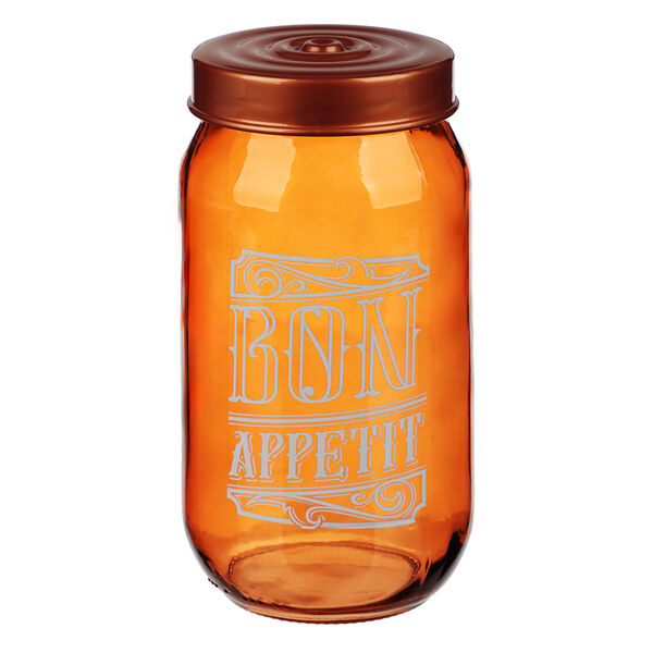 Herevin охра банка для сыпучих продуктов, стекло, 1000мл, 172541-819