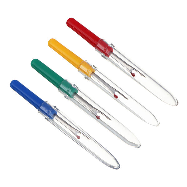 Вспарыватель с колпачком, металл, пластик, 9см, 4 цвета в ассортименте