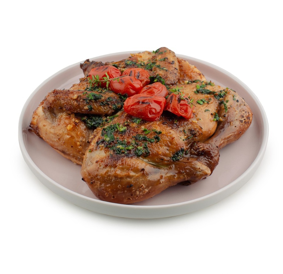 

Цыпленок под чесночным соусом вес