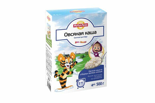 Каша овсяная из отборных хлопьев Myllyn Paras