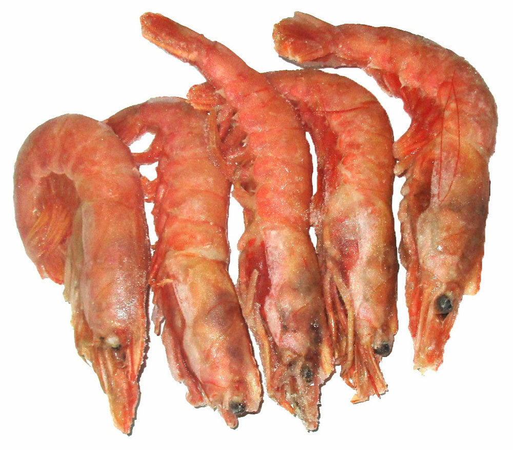 Купить Креветки Аргентинские красные Приорити в панцире c головой 20/30 ...
