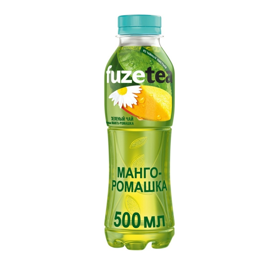 

Холодный чай черный «Манго-ромашка», Fuzetea, 0.5 л, Россия