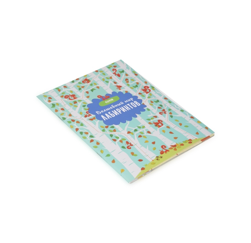 

Книга "Волшебный мир лабиринтов" Clever