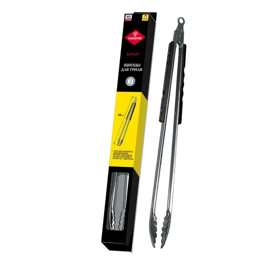 

Щипцы для барбекю Forester BC-775, 45х6х5 см