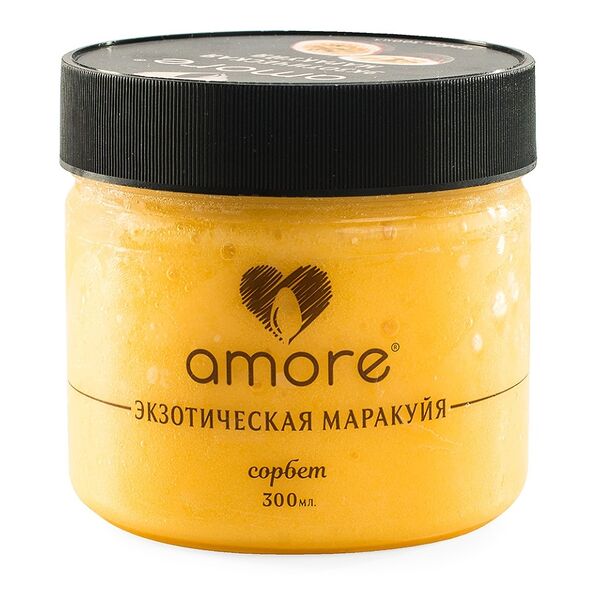 Мороженое сорбет Amore Экзотическая маракуйя 300 мл