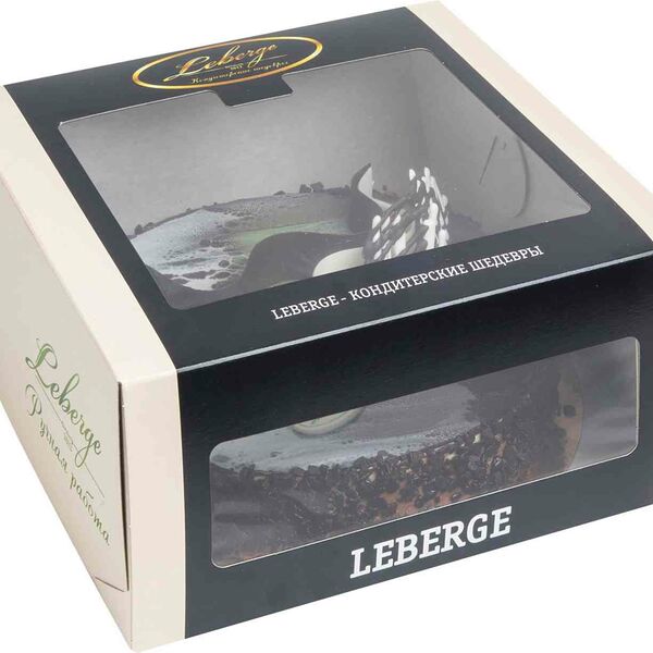 Торт бисквитный Два шоколада Leberge лайт