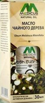 Масло чайного дерева 30 мл Medicus