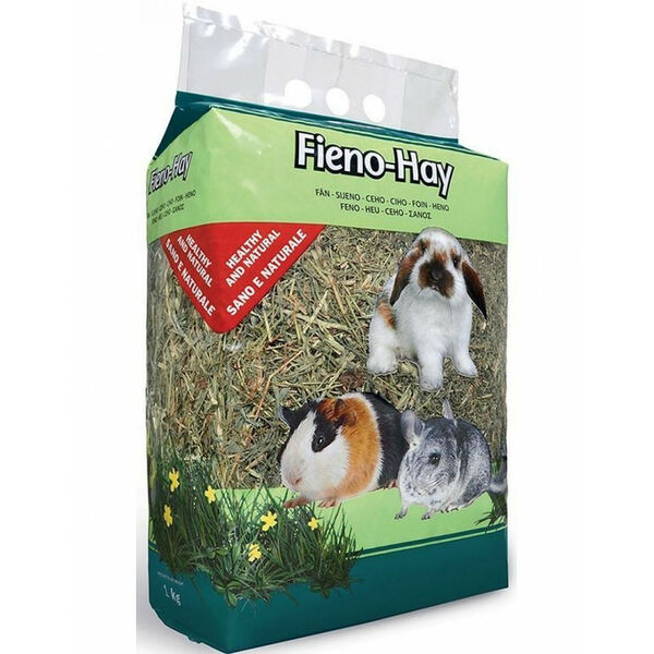 Сено Fieno-hay луговые травы для грызунов и кроликов 1кг(20л)