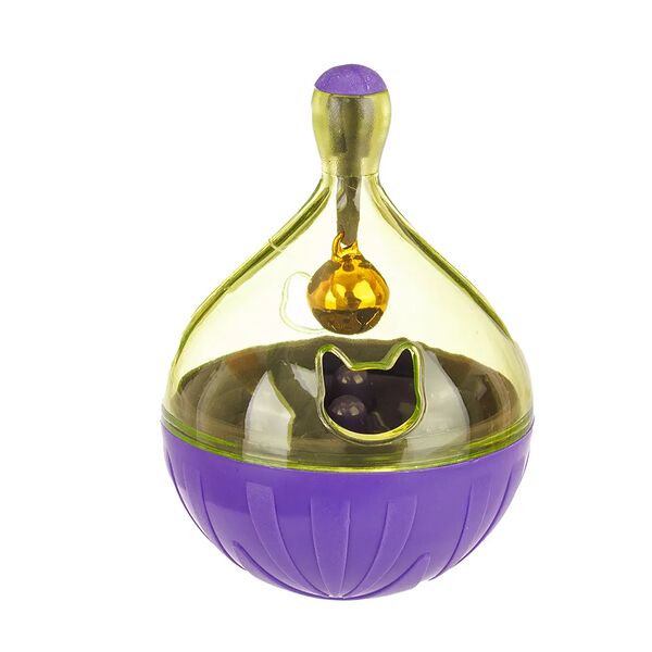 Игрушка для кошек Неваляшка для лакомств 8 см