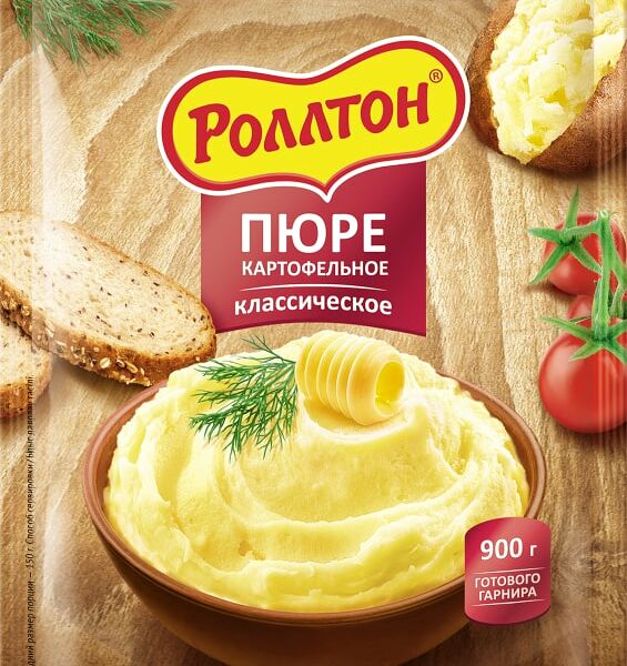 Пюре картофельное Роллтон 120г