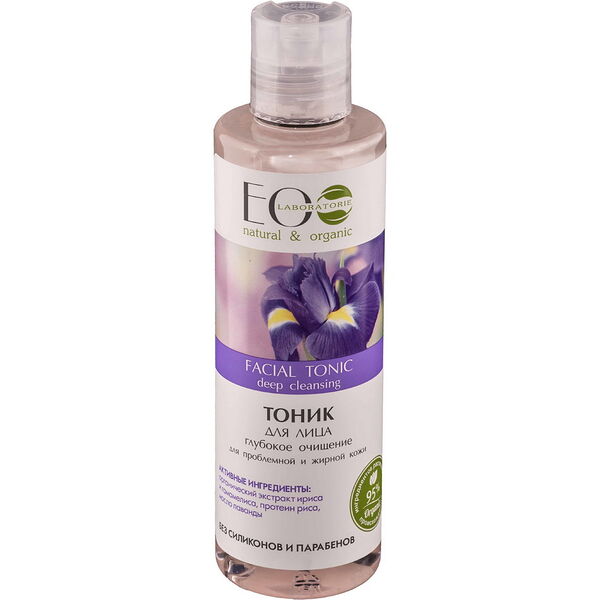Тоник д/лица Ecolab д/пробл и жирн кожи Глубокое очищение 200мл