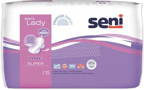 Прокладки урологические Seni Lady Super 15 шт