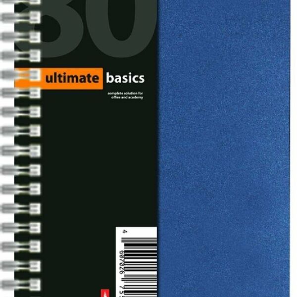 Блокнот спираль слева А6 80л.ОФ-ЛАЙН 3-80-155, в асс