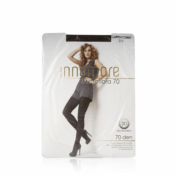 Женские колготки Innamore Microfibra 70den Capuccino 2 размер