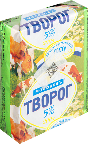 

Творог МОЛОКОВЪ обезжиренный, без змж