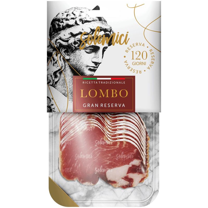 

Корейка свиная Solemici Lombo сыровяленая нарезка 90 г